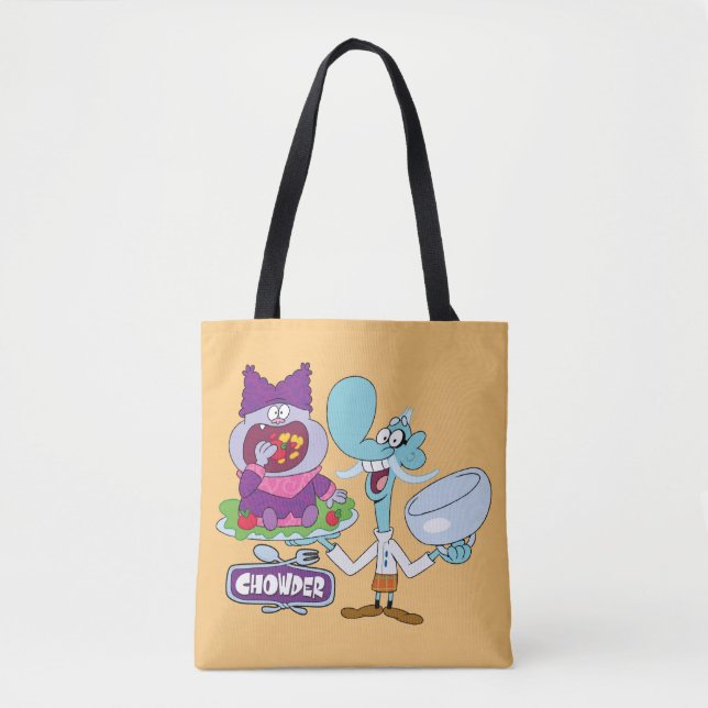 Chowder and Mung Daal Tote Bag (Front)