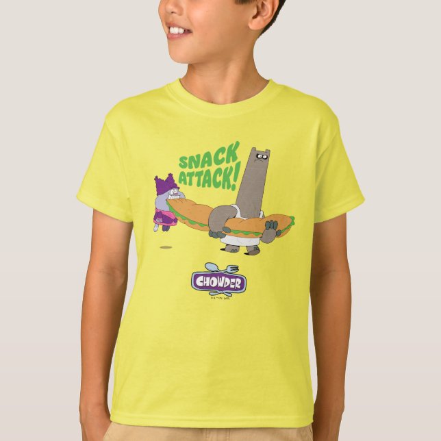 Chowder and Shnitzel T-Shirt (Front)