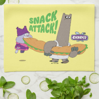 Chowder and Shnitzel Tea Towel