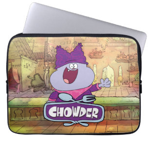 Chowder Waving Laptop Sleeve