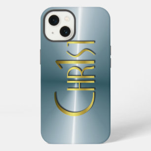 Chr1st - Dark Brushed Metal iPhone 13 Case