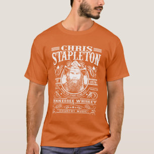 Chris Arts Stapleton Singer Outfits Music Outlaws T-Shirt