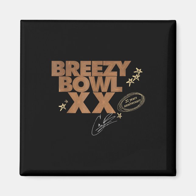 Chris Breezy Xx 2025 _1  Magnet (Front)