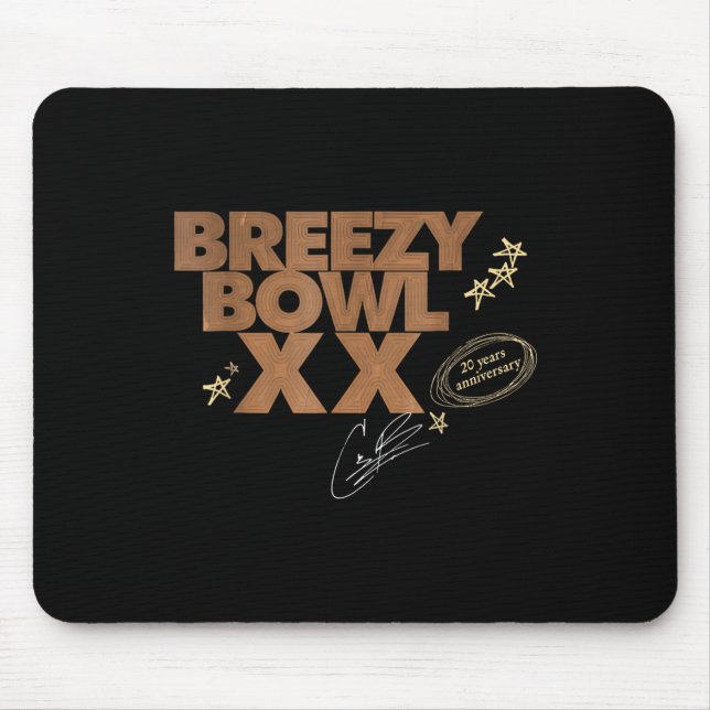 Chris Breezy Xx 2025  Mouse Mat (Front)