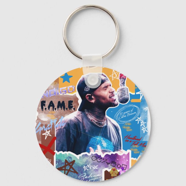 Chris Brow Key Ring (Front)
