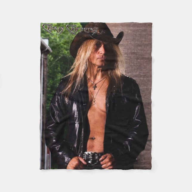 Chris Caffery Alley Closeup Fleece Blanket (Front)
