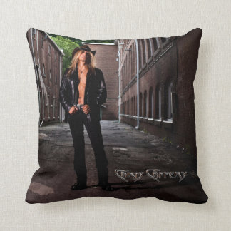Chris Caffery Alley Full Shot Throw Pillow