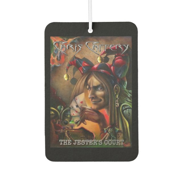Chris Caffery - The Jester's Court Air Freshener (Front)