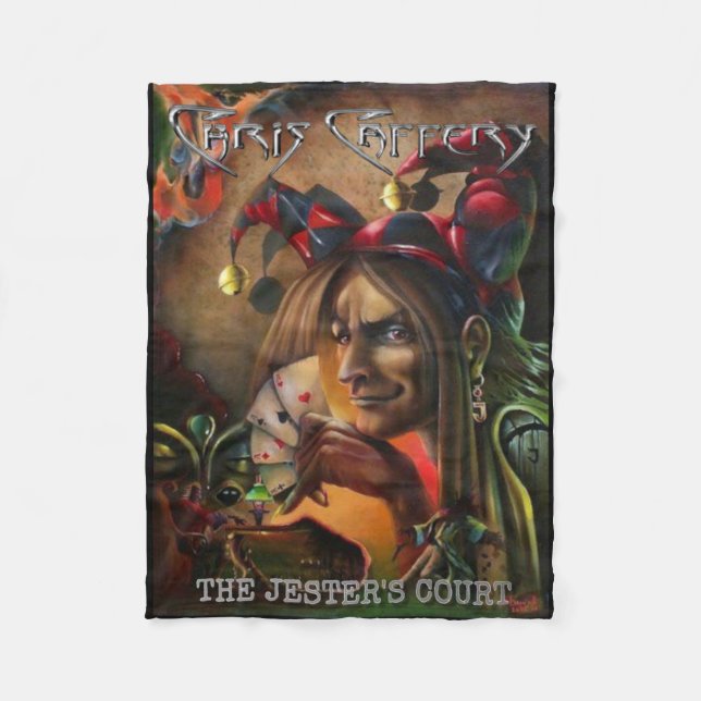Chris Caffery The Jester's Court Fleece Blanket (Front)