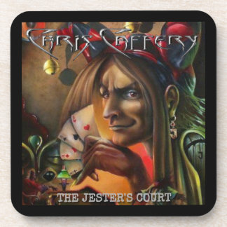 Chris Caffery - The Jester's Court Plastic Coaster