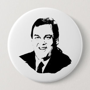 CHRIS CHRISTIE 10 CM ROUND BADGE