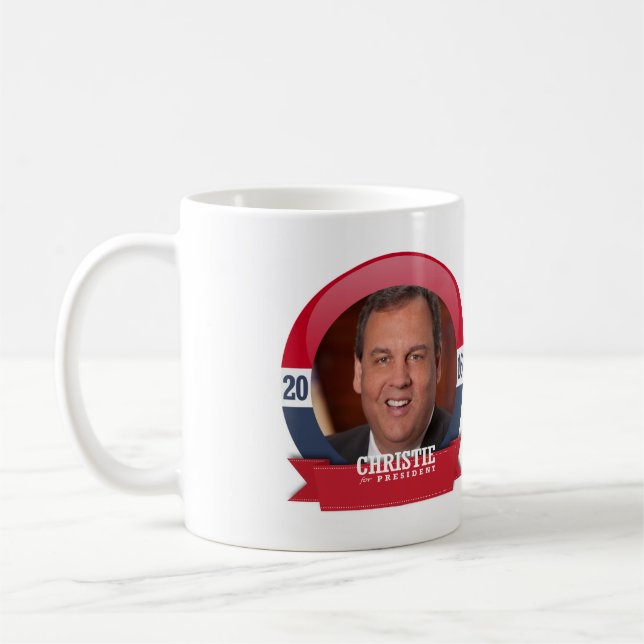 CHRIS CHRISTIE 2016 COFFEE MUG (Left)