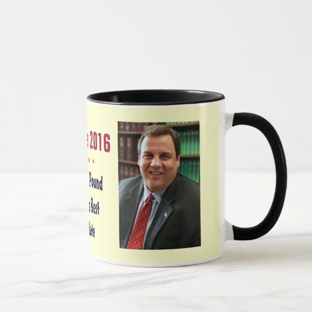 Chris Christie 2016 Mug (Right)