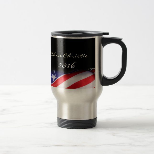 Chris CHRISTIE 2016 Travel Mug (Right)