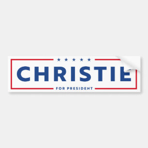 CHRIS CHRISTIE 2024 BUMPER STICKER