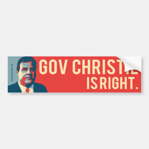 Chris Christie Hope Bumper Sticker
