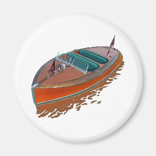 Chris-Craft Barrel Back Magnet