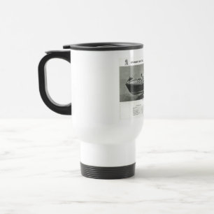 Chris Craft Coffee Travel Mug Cup with Lid