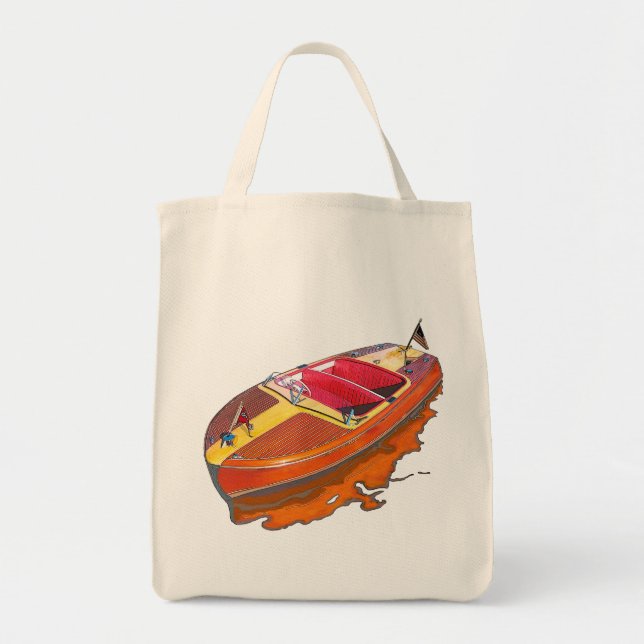 Chris Craft Riviera Tote Bag (Front)