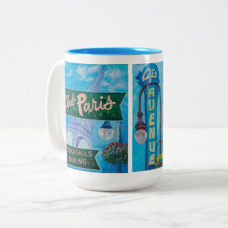 chris & Dee  4th Ave. / Girdwood / Club Paris mug