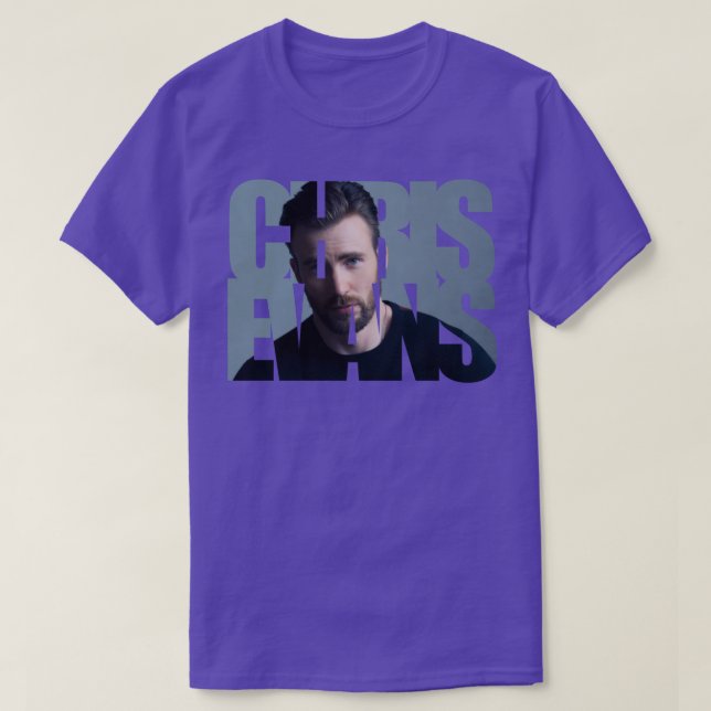 Chris Evans 24 T-Shirt (Design Front)