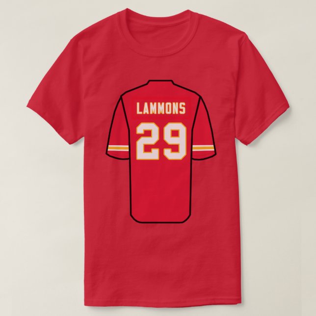 Chris Lammons Jersey T-Shirt (Design Front)