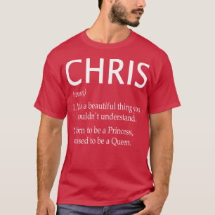 Chris Name Gift 155 T-Shirt