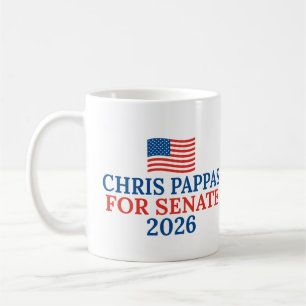 Chris Pappas for Senate 2026 Election Coffee Mug