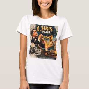 Chris Perry — King of Goan Music T-Shirt