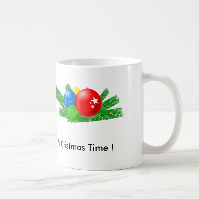 Chrismas Classic White Mug (Right)