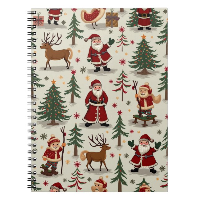 Chrismas santa note notebook (Front)