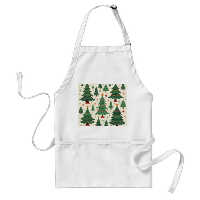 chrismas tree aprone standard apron (Front)