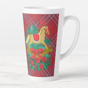 chrismast style latte mug