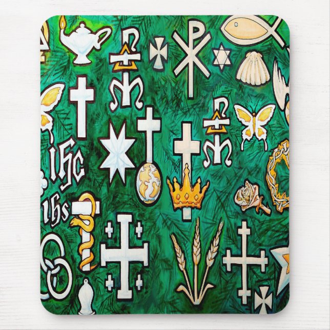 Chrismons Mouse Mat (Front)