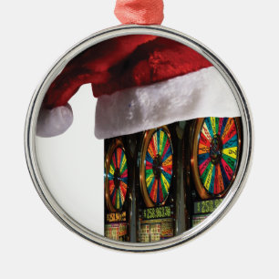 Chrismtas Vegas Slot Machine Metal Tree Decoration
