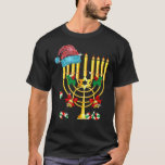Chrismukkah Hannukah Santa Hat Family Christmas Pa T-Shirt<br><div class="desc">Chrismukkah Hannukah Santa Hat Family Christmas Pajama</div>