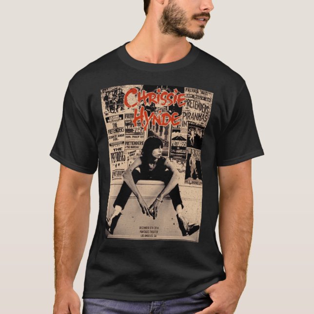 Chrissie Hynde Essential T-Shirt (Front)
