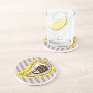 Chrissy the Hedgehog Coaster
