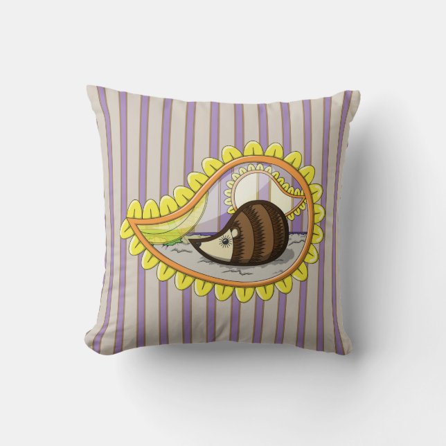 Chrissy the Hedgehog Pillow (Front)