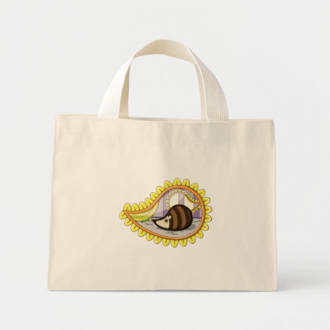 Chrissy the Hedgehog Tote Bag (Front)