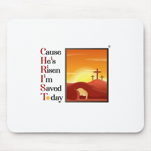 Christ Acronym Mouse pad (Front)