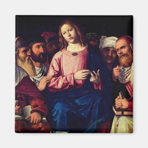 Christ Among the Doctors (1504) Magnet