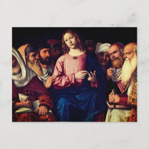 Christ Among the Doctors (1504) Postcard