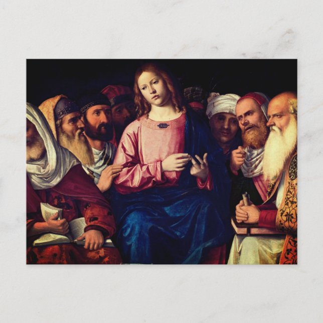 Christ Among the Doctors (1504) Postcard (Front)