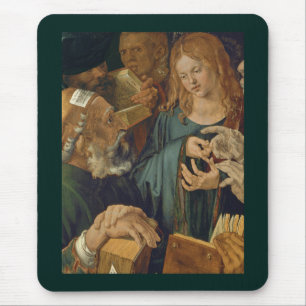 Christ Among the Doctors c1506 Mouse Mat