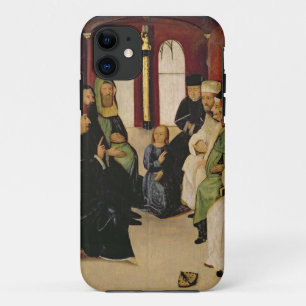 Christ Among the Doctors (oil on panel) iPhone 11 Case
