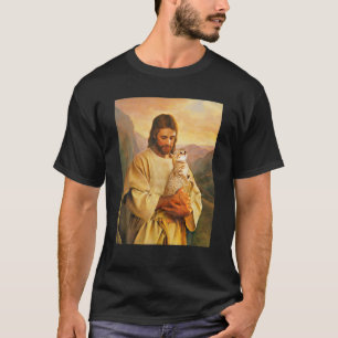 Christ And His Cat T-Shirt