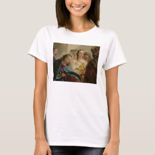 Christ and the Adulteress, 1751 (oil on canvas) T-Shirt