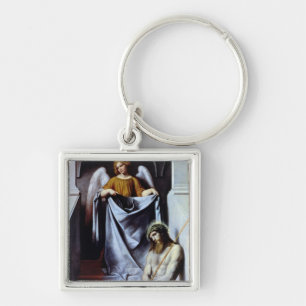 Christ and the Angel, c.1550-54 Key Ring