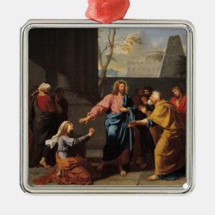 Christ and the Canaanite Woman, 1783-84 Metal Tree Decoration